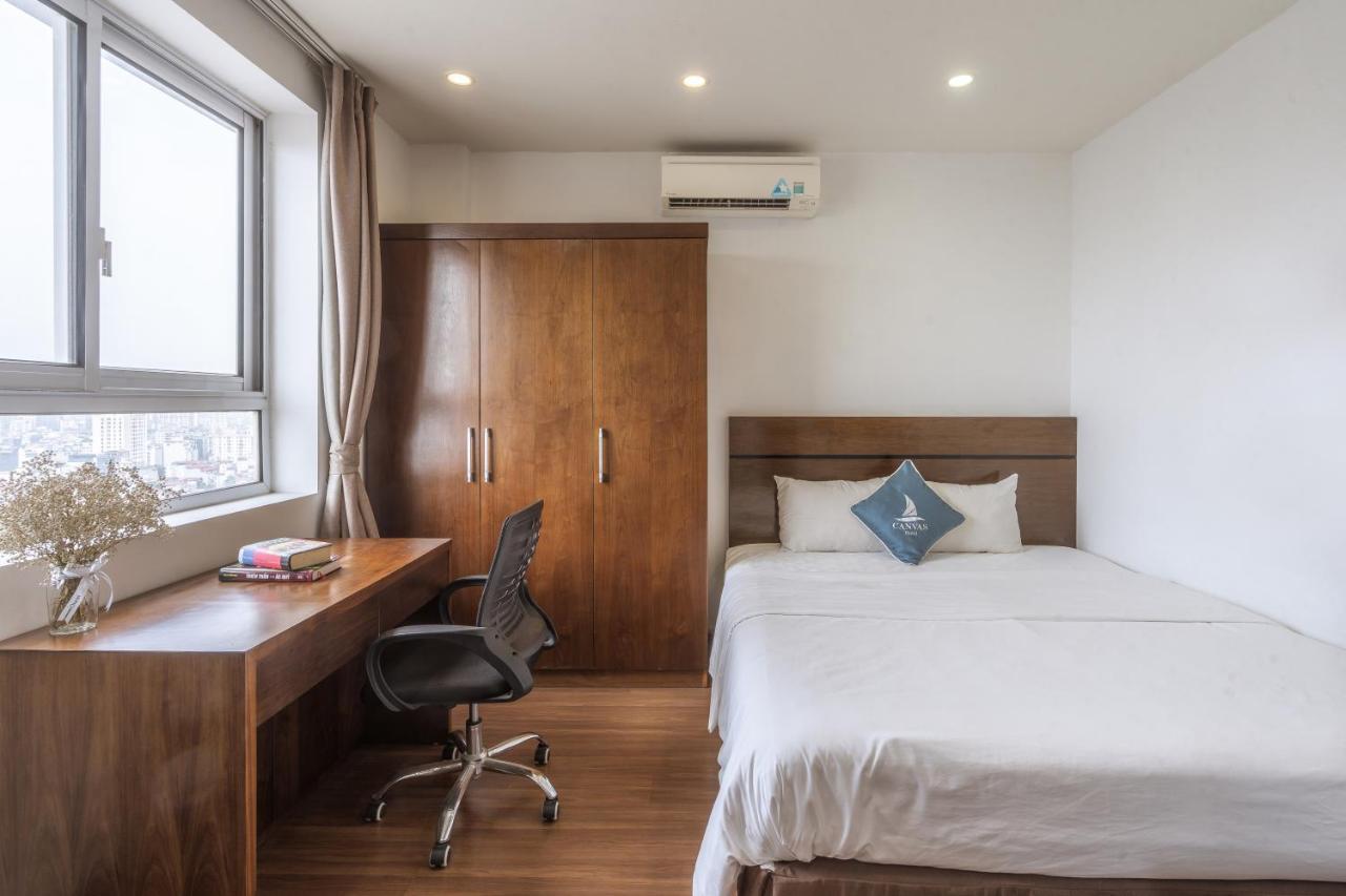 Canvas Cau Giay Apartments Hanoi Dış mekan fotoğraf